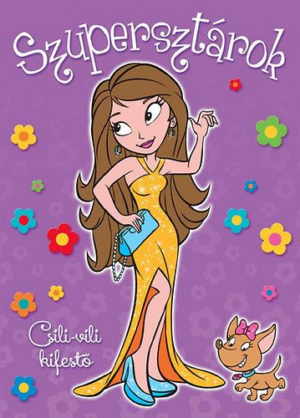 Szupersztárok Csili-vili kifestő