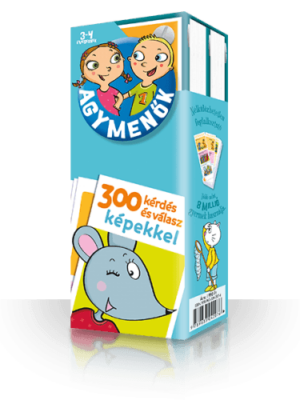 Agymenők kártyacsomag 3-4 éveseknek